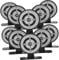 UPKOCH 10pcs Dartboards for Boys and Girls Targets Outdoor Toys Game Accessories Plastic Sturdy Sturdy for Archery Practice Sling Shots