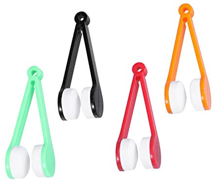 HAPINARY Mikrofaser Brillenputztuch Brillenreinigungsbürste Tragbare Reinigungswerkzeuge Brillenreiniger