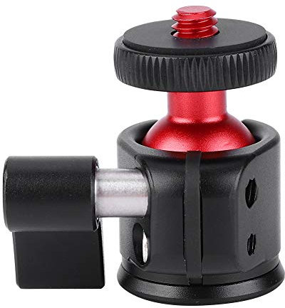 GRCFUMO 1 PC Ball Head, Ballkopf, Metal 360 Grad Ball Head 1 4 Schraubenhalterung für DSLR -Kamera Füllung