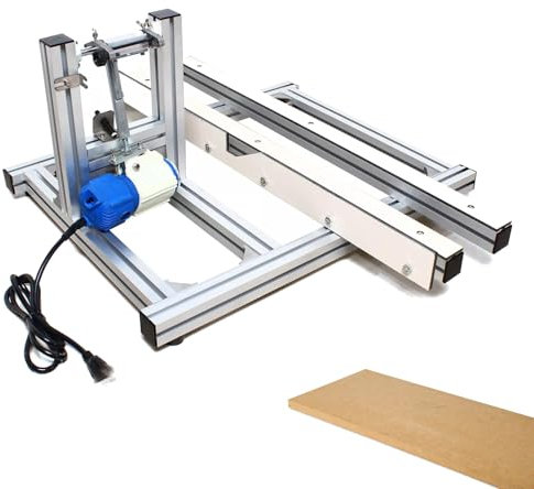 AXGCAA Kantenfräsmaschine für Holzarbeiten, Abnehmbarer elektrischer PVC-Kantenschneider mit verstellbarem Winkelschutz, tragbarer 350-W-Tischfräser für Holz, Balken und Heimwerkerprojekte
