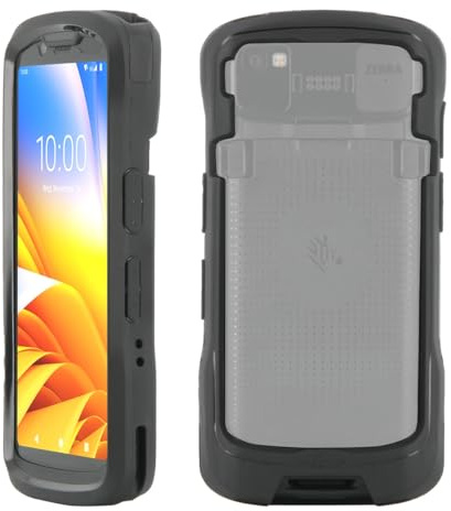 MOBILIS Schutzhülle für Zebra TC53 TC58 FR55 Mobile Computers - Trigger | Robuste Hülle für Touchscreen-Computer - kompatibel mit Trigger/Docking - Antimikrobieller Schutz - Etui in Militärqualität