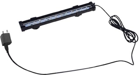 Genérico Luz LED Para Acuario | 7 Colores Iluminación LED Sumergible,Lámpara Impermeable para Peceras de Agua Dulce, Salada y Terrarios con Plantas o Peces Betta