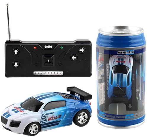 Ferngesteuertes Auto – Ultimatives professionelles Premium-Simulations-Driftauto mit Dosen-Design-Fahrzeugsystem-Set, ferngesteuertes Fahrzeug-Spielzeugset | Tragbares Hobby-RC-Autospielzeug für