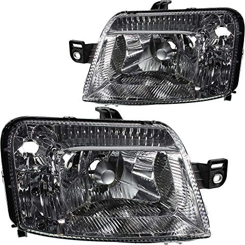 Halogen Scheinwerfersatz Scheinwerfer Satz Hauptscheinwerfer Set links rechts H4 passend für Panda 169