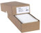 HERMA 8210 Computeretiketten endlos, 88,9 x 23,0 mm, 1-bahnig, 6000 Stück, selbstklebend, Endlosetiketten Aufkleber mit Führungslochrand, matt, blanko Papier Computer Etiketten, weiß