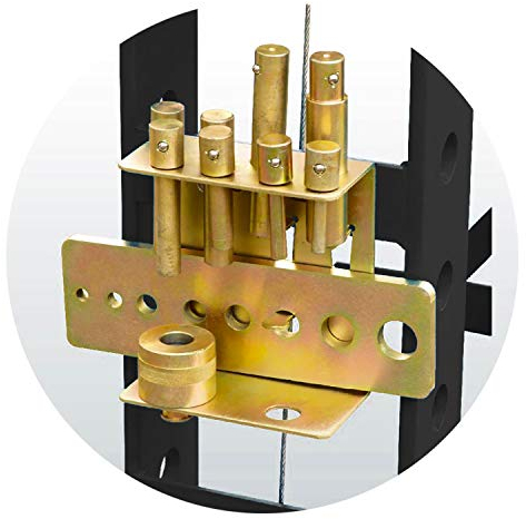 KS Tools 160.0129 Kit di Punteruolo per presse idrauliche