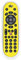 stika.co Plain Yellow Vinyl Skin Sticker for TV Remote Controller