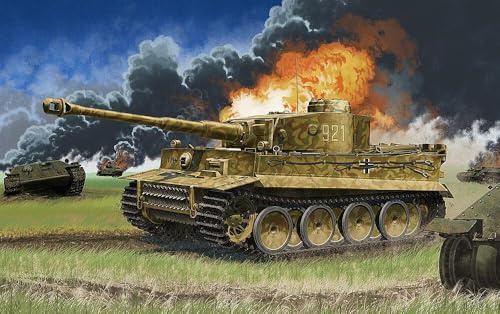 Academy 493509-1/35 Tiger-I, Frühe Version, Operation Zitadelle - Maßstab 1:35