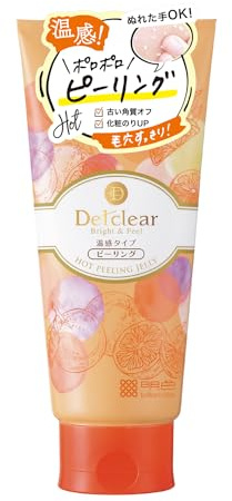 Detclear Meishoku Bright & Peel Peeling Jerry Hot 180g - Orange