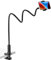 TRYONE Support téléphone avec col de Cygne de, Support de téléphone Pliable Rotation 360° Réglable pour iPhone Series/Samsung/Huawei/Google Pixel et Plus 76 cm de Longueur Totale