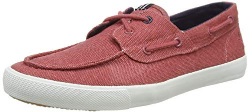 Joules Homme Falmouth Chaussures Bateau, Rouge (Medium Rose Medium Rose), 41 EU