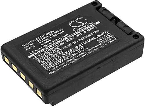 Cameron Sino Akku für Teleradio TG-TXMNL, Transmitter Tele Radio TG-TXMN PN:Teleradio 22.381.2, D00004-02, M245060 1800mAh / 6.66Wh