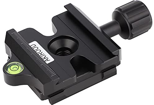 Convertitore adattatore a morsetto QR a sgancio rapido per sistema Manfrotto RC2 Conversione a standard Arca-Swiss