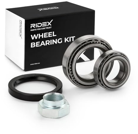 RIDEX 654W0185 Radlagersatz pro 1 Rad Vorne Kompatibel mit AUDI 80 Limousine 8C2, B4 281498625