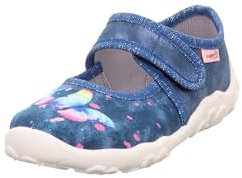 Superfit Mädchen Bonny Hausschuhe, Blau 8030, 28 EU