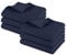 Pagnanno.–Hotel Quality Kitchen Tea Towels & Waffle Weave tea towel|Professional Cotton 45x70cm|Absorbent Fast Drying Dish Towels,Kitchen and Bar Towels (Pack of 6 (45x70cm), Waffle - Navy)