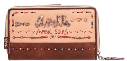 Anekke Damen Mittelgroße Geldbörse Hardcase, bunt