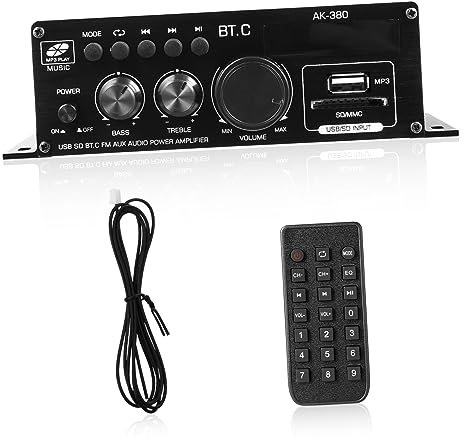 Ak380 12v 40wx2 Stereo Verstärker für Auto und Zuhause