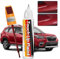 Galitoon Stylo de retouche peinture carrosserie, stylo peinture voiture, Stylo de retouche peinture voiture 2-en-1, et facile pour réparer les petites rayures automobiles peinture (Rouge perle)