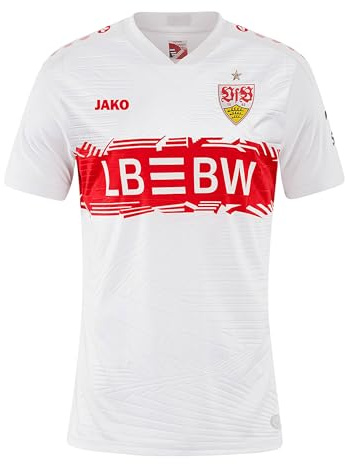 JAKO VfB Stuttgart Trikot Home 2025/2026 Weiß Weiss, L Unisex