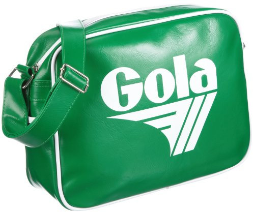 Gola Redford CUB901 Unisex - Erwachsene Henkeltaschen, Grün (Apple/White), 36x27x12 cm (B x H x T)