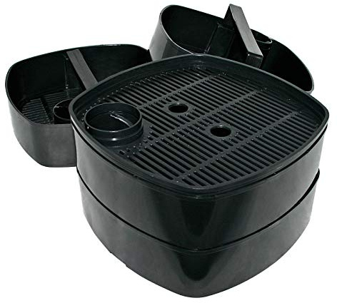 Ersatzteil für SunSun Aquarium Außenfilter HW-304 Filterkörbe mit Griffen und Abdeckplatte