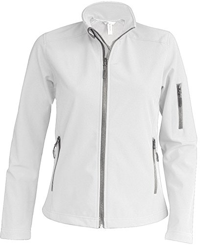 Kariban Womens/Ladies Contemporary Softshell 3 Layer Performance Jacket (M) (White)