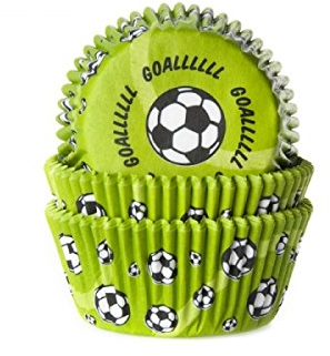 Muffinförmchen Goal - Fußball, 50 Stück