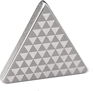 Tie Mags Herren Magnetische Krawattenklammer - Silber -