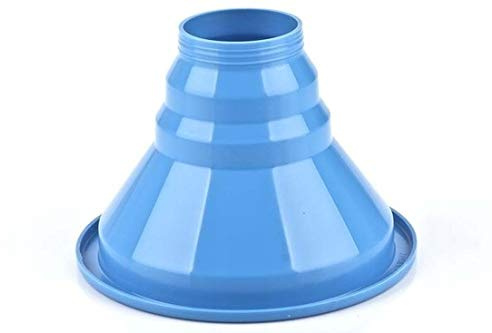AGROHIT Embudo Grande, 12,6 cm de diámetro, Embudo de plástico, Globo de Cristal, Color Aleatorio