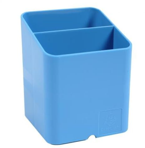 Lot de 10 Pot à crayons PEN-CUBE Iderama bleu turquoise