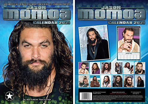 Jason Momoa Kalender 2021 Tributkalender Wandkalender NEU DIN A3