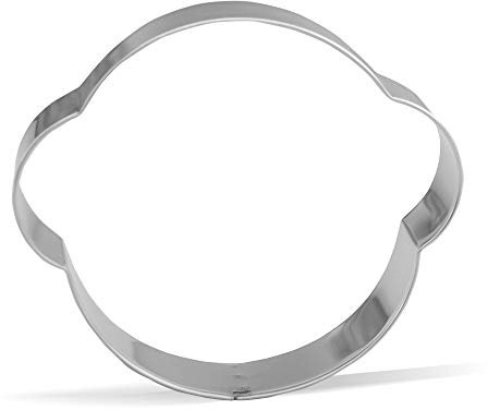 Keewah Ausstechform Affengesicht, Edelstahl, 9,4 cm