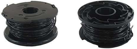 Bobineau adaptable Greenstar pour coupe bordure BLACK & DECKER - Modèles GL301 à GL690 - Livré avec fil de Ø: 1,5mm - Remplace origine A6441, 597862-00, 575462-00, DF-065