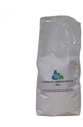 Almidón de arroz en polvo paquete de 1 kg.