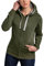 HRM Damen Jacket F Hoodie, Olive, L EU