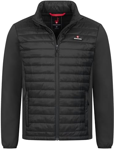 Höhenhorn Kaprun Herren Jacke Hybridjacke Schwarz Gr. L