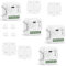 Interruttore Tapparelle WiFi con Telecomando RF, Modulo Interruttore Wifi per Tapparelle Elettriche, Compatibile con Alexa e Google Home, 600W Con Funzione Percentuale (4)