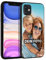 PR Print Royal Personalisierte Handyhülle für Apple iPhone 11 - Selbst gestalten mit Foto und Text - Schwarze Hülle aus Silikon für iPhone 11