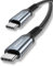 Nimaso USB C to USB C Cable 2 m, USB Type C PD Charging Cable 60 W 20 V/3 A for Galaxy S23 S22 S21 S20 S10 A53, Note 10, Huawei P30 P20, Google Pixel 3a/3a XL, iPad Pro 2021/2020/2018, MacBook Pro