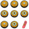 Bieiyhe 8 Stück Joystick Kappen für Nintendo Switch Joy Con Grip Thumbstick Joystick Caps Silikon-Joycon-Daumengriffkappen Joystick Ersatzabdeckungen Daumenkappen Switch Controller Zubehör Knöpfe