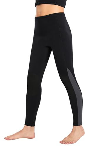 Neoprenhosen Herren 3mm Tauchhose Neoprenanzug Hosen halten warm Tauchanzug Hosen Tauchhose Unterteile für Tauchen Surfen Schwimmen Schnorcheln Kajak Hosen 3XL Größe