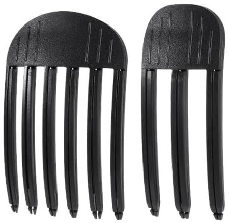 NHQZ Clip de volumen,2 piezas Clip de volumen, pinzas para el cabello sin costuras naturales para peinar, pinzas para la raíz del cabello para dar volumen, pinzas para el cabello(negro)