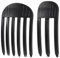 NHQZ 2 Pcs Clip Del Volume Della Radice - Clip Della Radice Del Volume 'arricciatura | Clip Del Volume Per Radici | Volume Della Radice Dei Capelli | Pettine Per Radici Volume Dei Capelli Ricci(nero)
