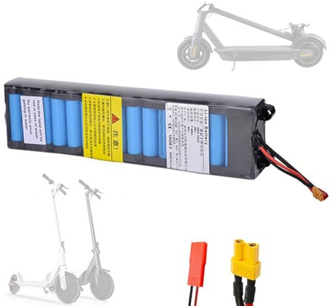 LXBche Batterie de Remplacement pour Trottinette électrique M365, 36 V, 5,2 Ah, 6,6 Ah, 7,8 Ah, 9,6 Ah, Lithium-ION, 5 200 mAh, 6 600 mAh, 7 800 mAh, 9 600 mAh