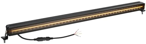 Justech 44 Zoll LED Auto lichtleiste Doppelreihige Auto-Lightbar 25200LM Dual-Mode bis zu 1110m Reichweite 5700K Zusatzscheinwerfer mit ECE für LKW, SUV, Offroad
