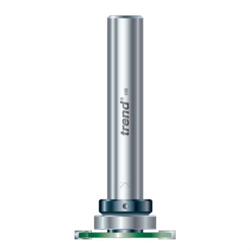 Trend CraftPro Weatherseal Groover Router Cutter Bit, 1/2 Inch Shank, 36mm Cut Diameter & 2.5mm Cut Length, Tungsten Carbide Tipped, Bearing Guided, C211X1/2TC