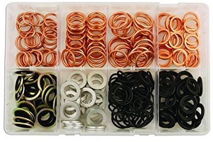 Connect 31890 Assorted Sump Plug Washers 2000 Onwards Box 240pc