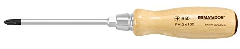 MATADOR manche en bois-tournevis PH 2, 0650 0020