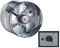 355mm Industrie Rohrventilator mit 500 Watt DREHZAHLREGLER Turbo Kanallüfter Kanalventilator Rohrlüfter Rohrgebläse Ventilator